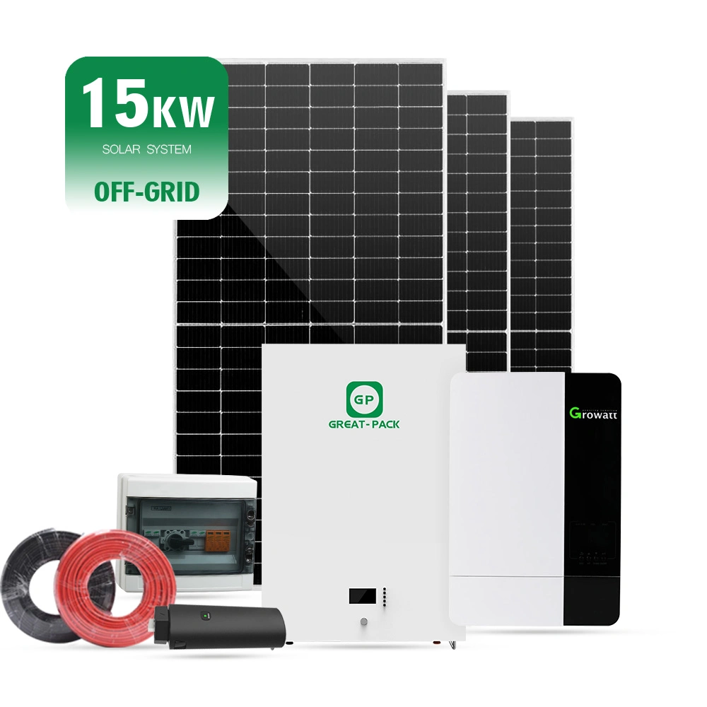 Manufacturer Warehouse Stock 15kw 20kw Solar Energy off Grid Storage System for German Market