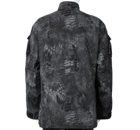 Bon marché durable style militaire style ACU camouflage Ripstop combat tactique Ensemble uniforme hommes Camoflage personnalisé police style ensemble uniforme de l'Armée