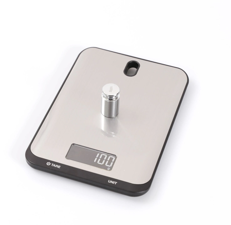 Digital Food Stainless Steel Weigh Timer Electronic 5kg Kitchen Scale