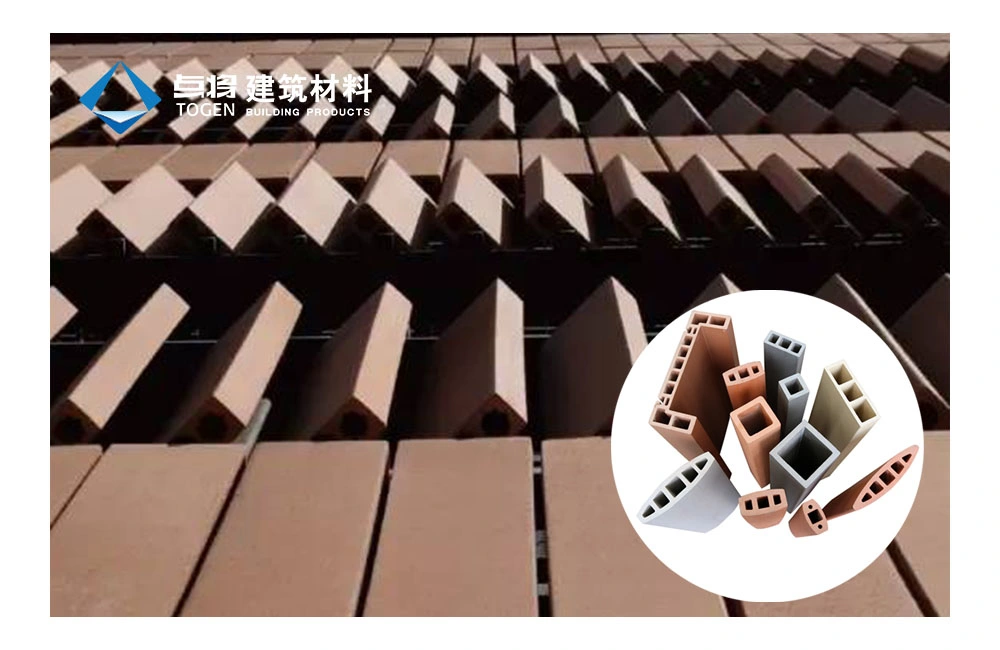 Terracotta Decorative Facade Panels System for Building Material Wall Tile Cladding