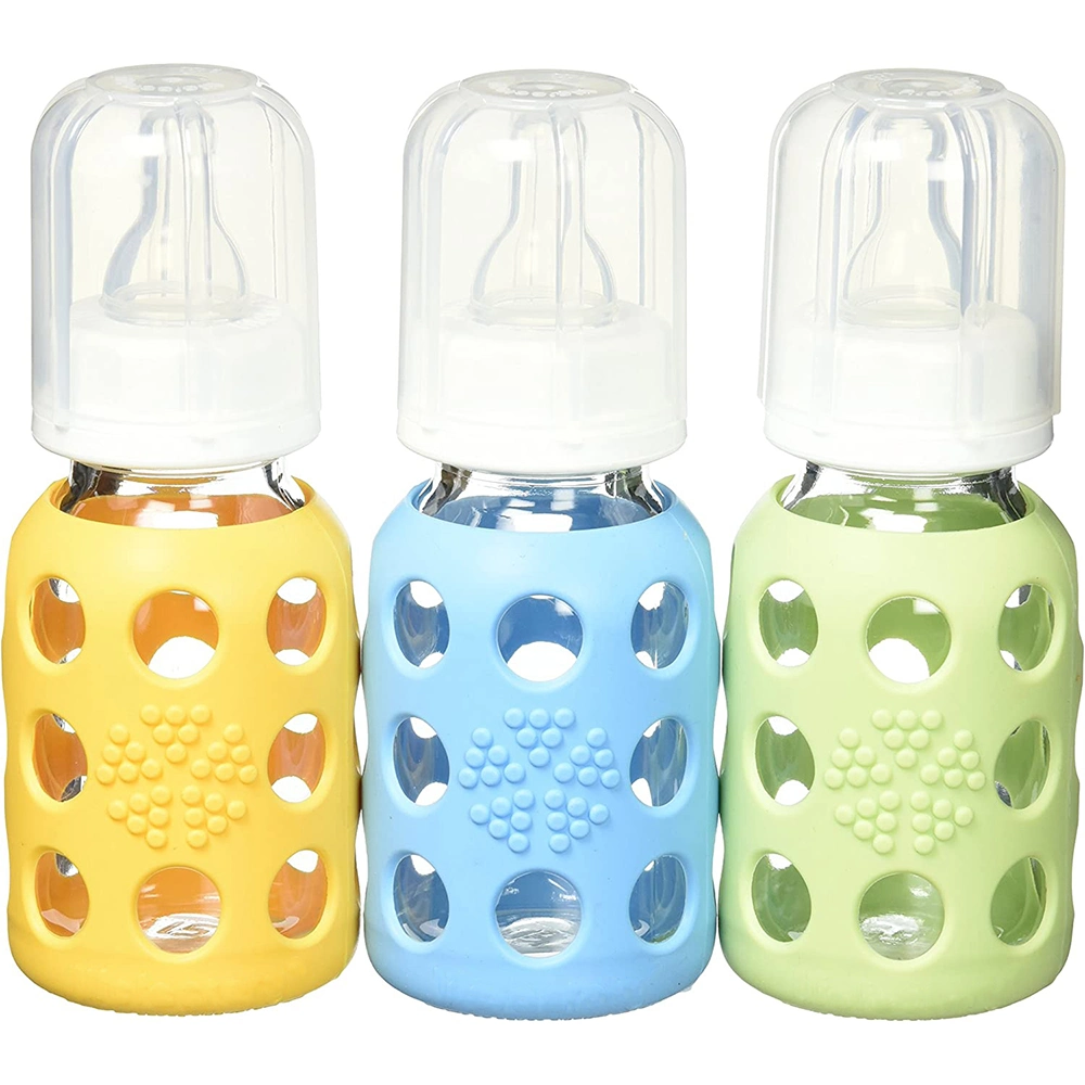 Glass Baby Bottle Silicone Sleeve