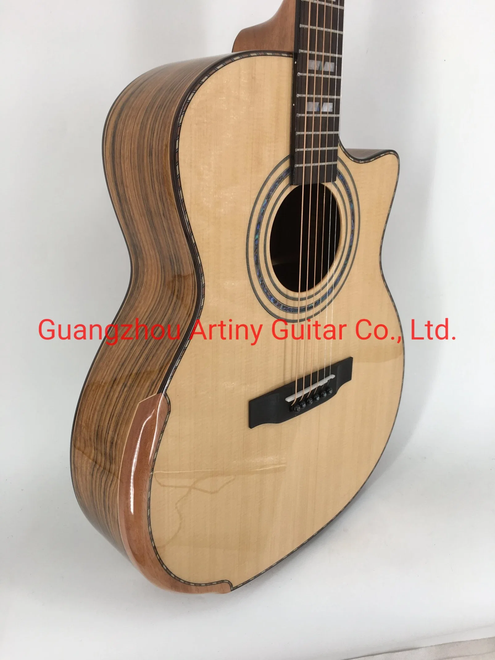 Hot Fashion OEM 41 Inch AA Solid Spruce Top Acoustic Guitar Guitarra Wholesale/Supplierr Prices