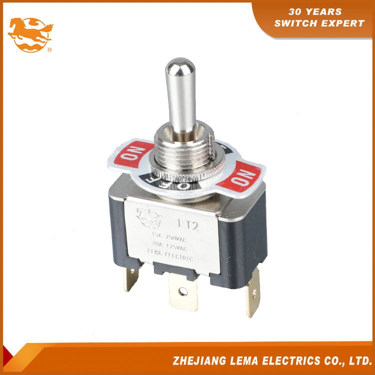 Lt2130c Quick Terminal Single Pole Improve Type on-off-on Toggle Switch