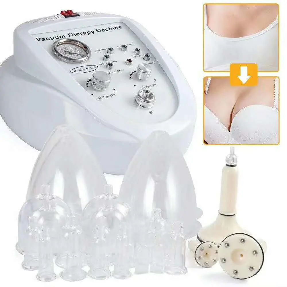 Professional Vacuum Pump Breast Care Butt Lift Machine with Big Vacuum Cups