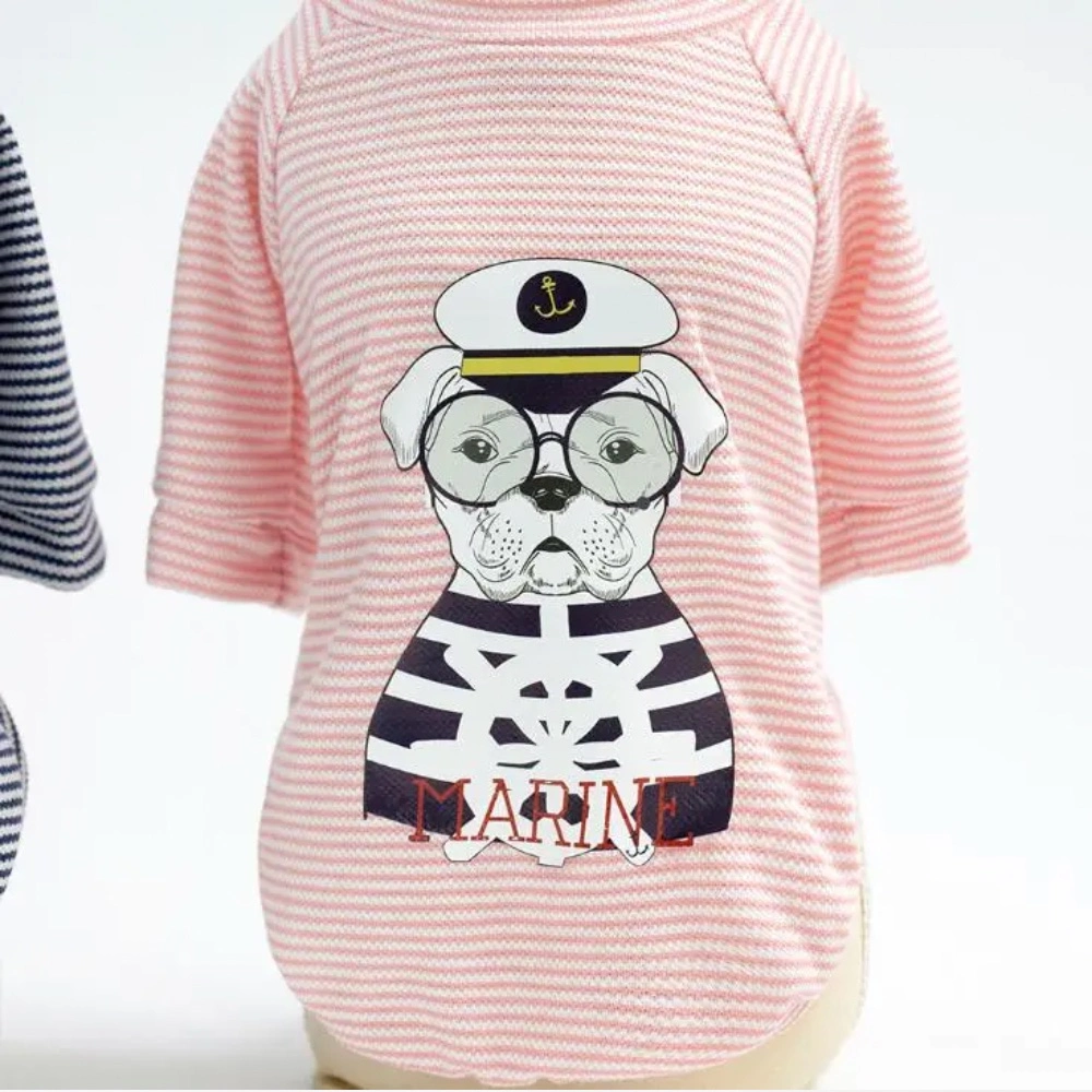 New Arrival High quality/High cost performance  Wholesale/Supplier Striped Luxury Summer Dog Clothes