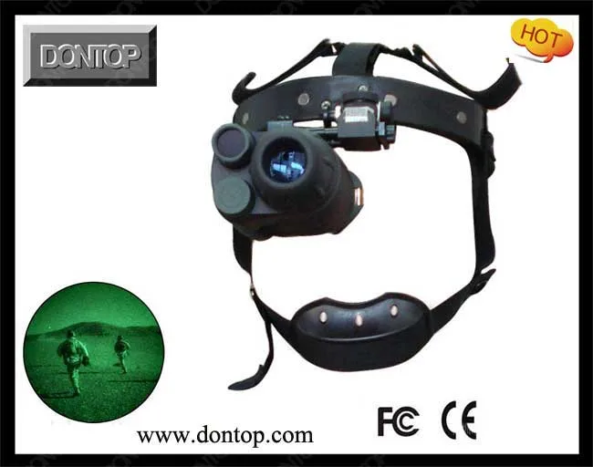 Professional Gen1+ Low Light Level Night Vision Goggle with Helmet