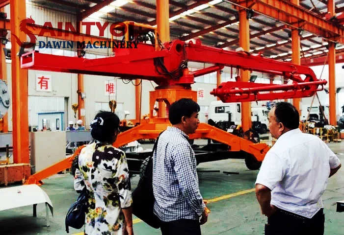 China 13m and 15m Concrete Placing Boom in Competitive Quality and Price