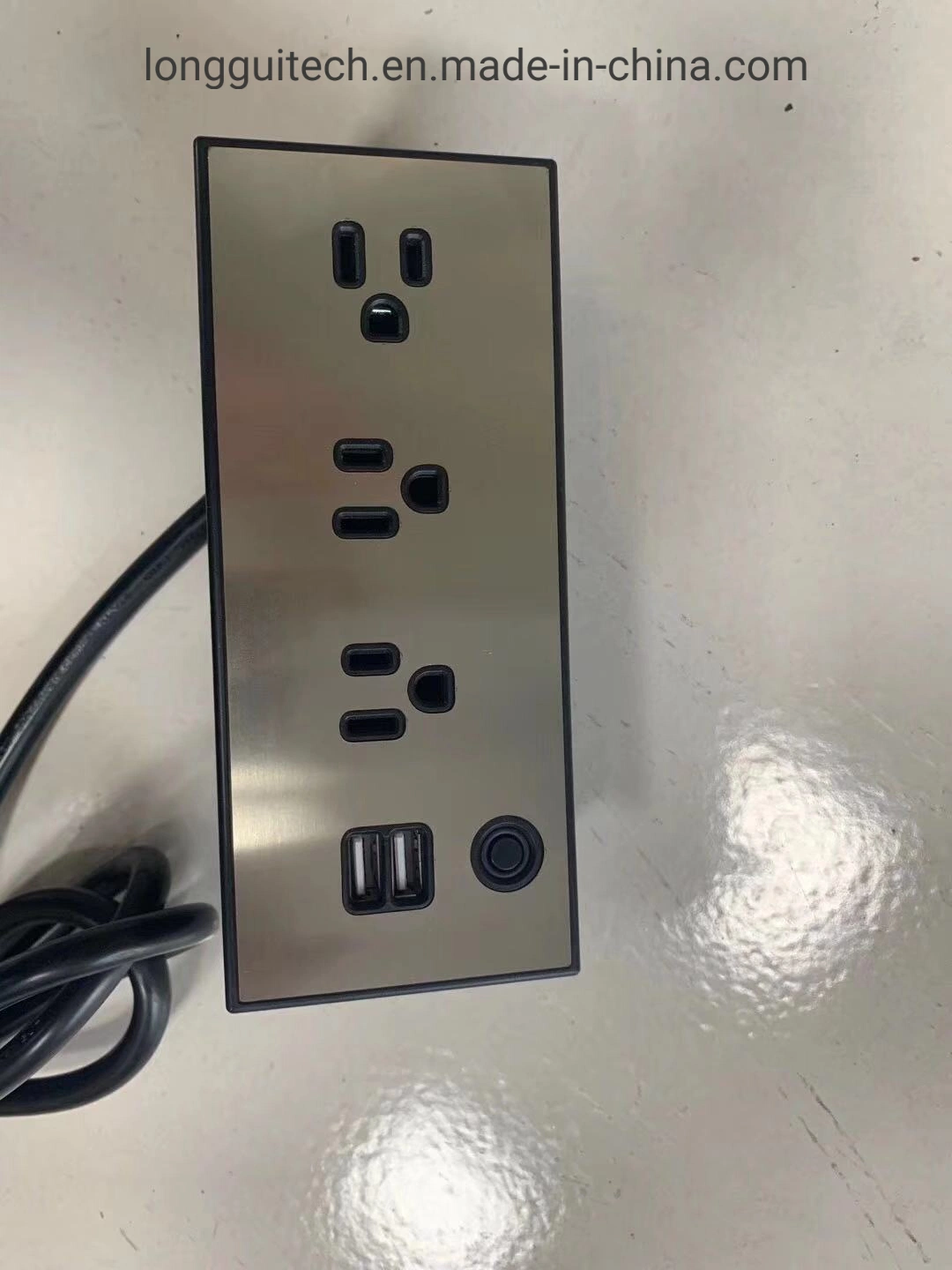 USB Charging Stainless Steel Socket