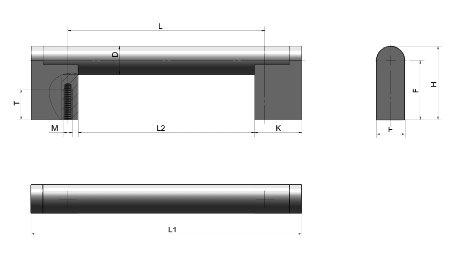 High quality/High cost performance and Low Price Handle Safe Handle for Medical Equipment