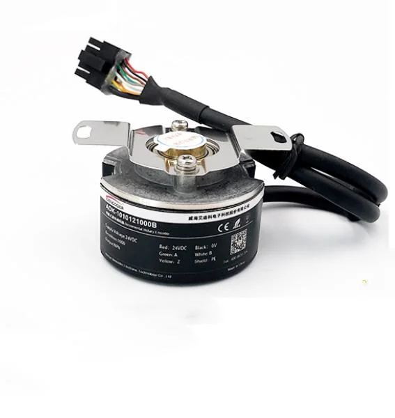 5VDC 17 Bit 9mm Taper Hole Output Interface RS485 2.5Mbps Absolute Value Encoder for Servo Motor