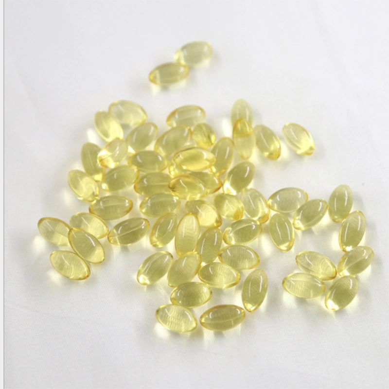 Dietary Supplement Omega 3 Fish Oil Softgel Capsules Plus Vitamin D3 to Support Brain and Heart Health