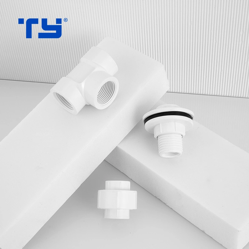 High Quality China Bsp PVC Pipe Fitting Plastic Union for Water Brands Plumbing Manufacturer Bathroom