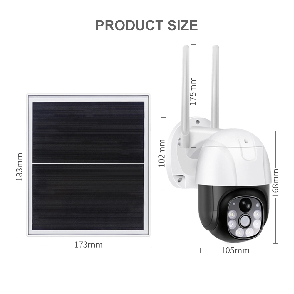 V380PRO Vc9 4G/WiFi Câmara CCTV Solar 2MP HD Video Smart Câmara Net