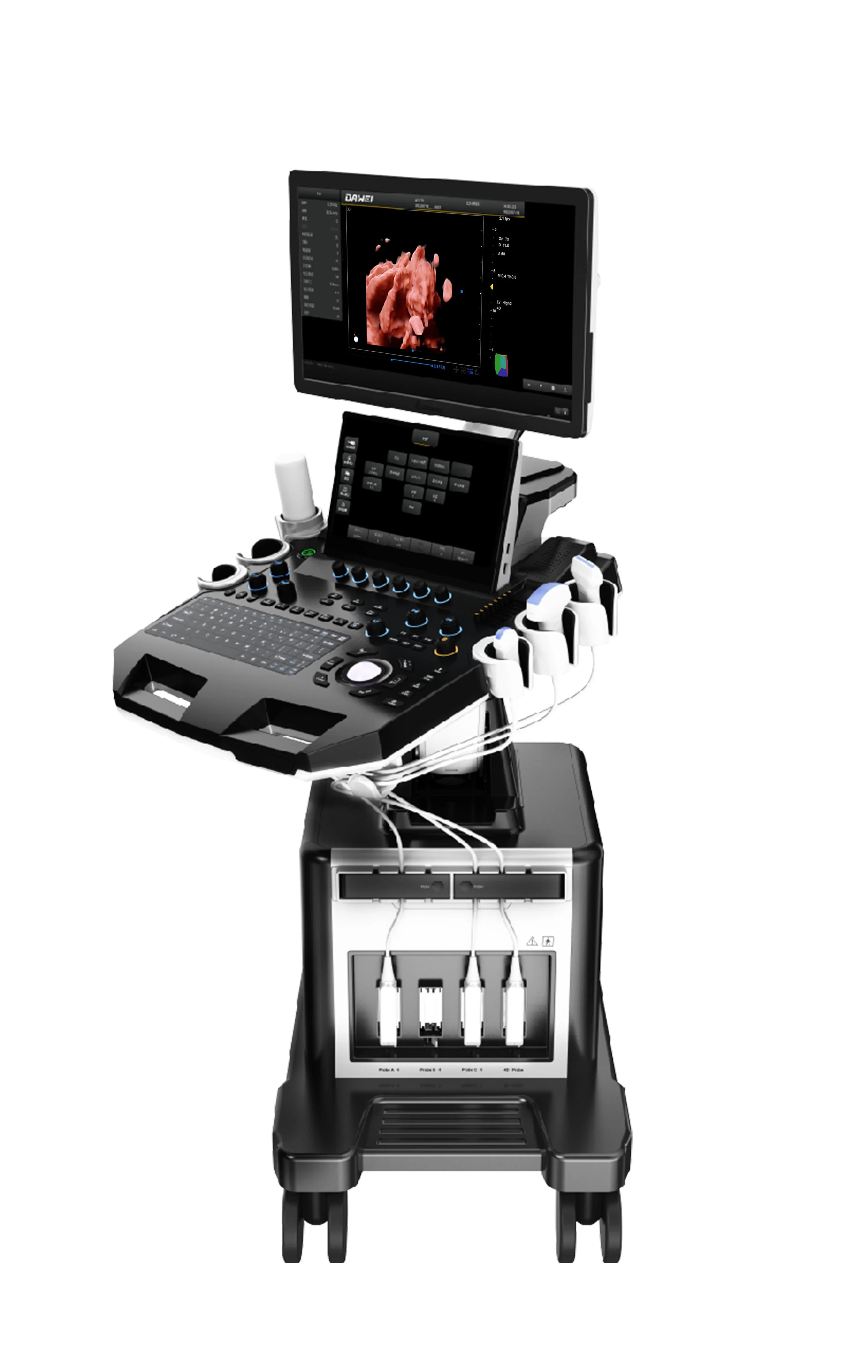 Classic à l'arrêt de l'équipement de diagnostic à ultrasons avec ce&amp;ISO