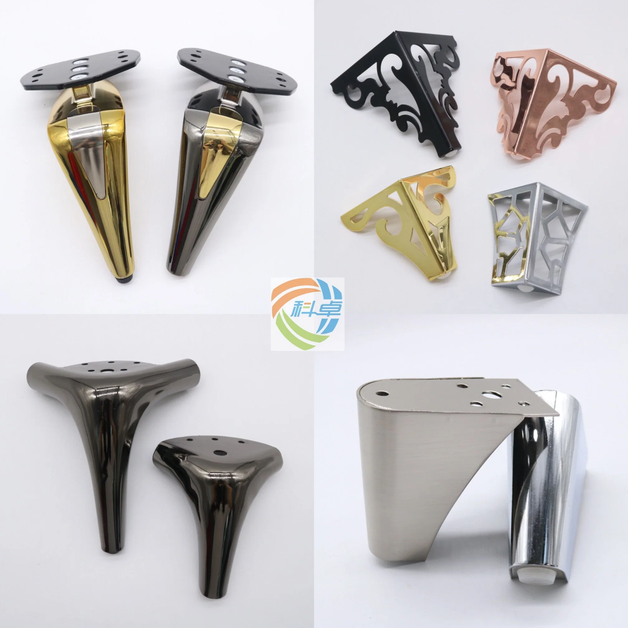 Manufacturer Supply Chrome Sofa Legs Lowes Matel Table Legs Furniture Hardware