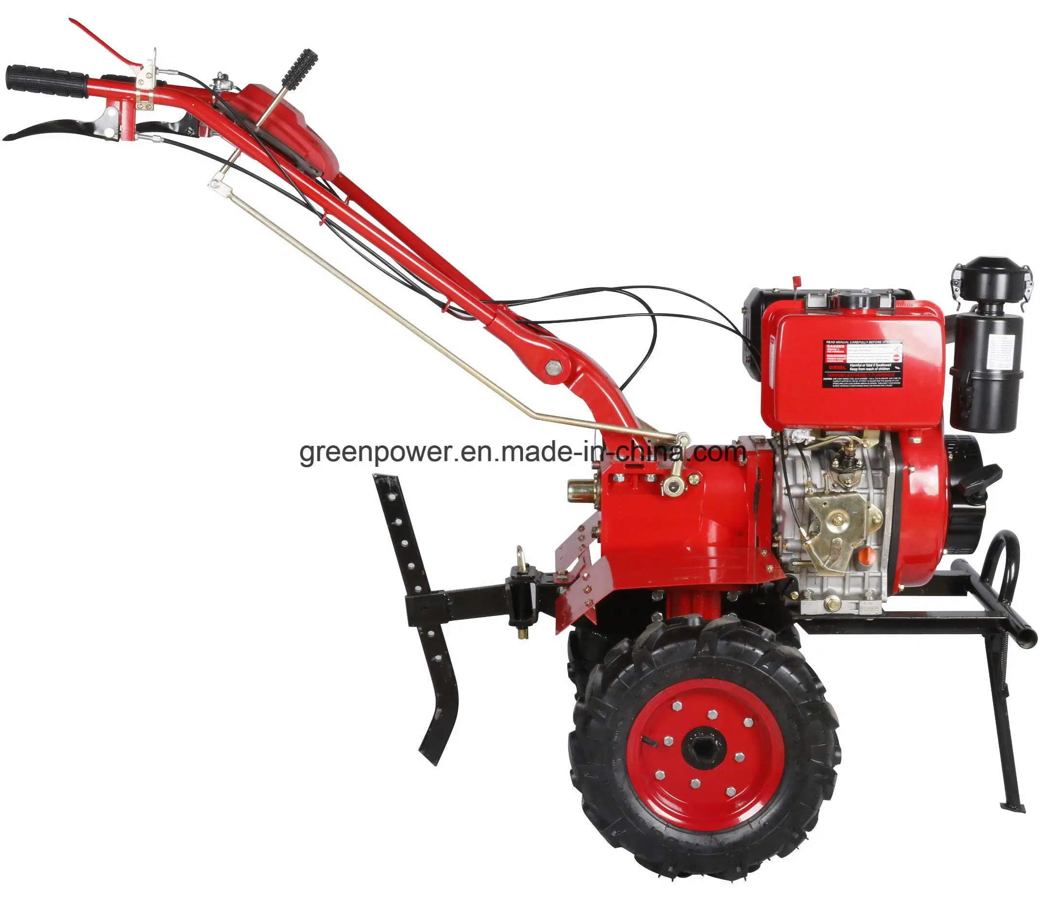 178f 9.0HP Diesel Rotary Cultivator Power Tiller