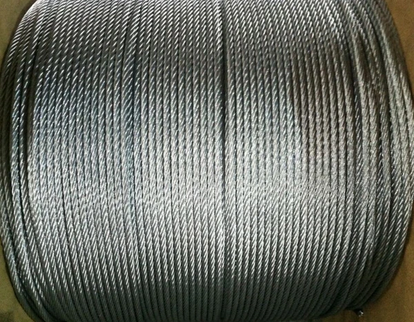 Câble flexible en acier de base de tissu/Wire Rope/PC Strand Fils en acier inoxydable de 6 mm