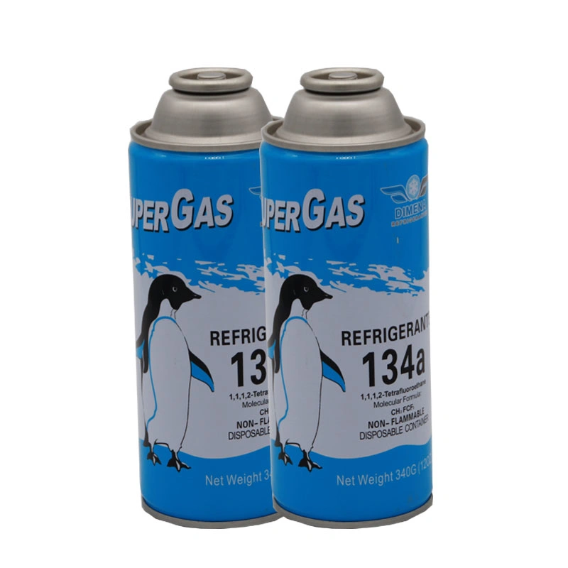 Gafle R134AC alta pureza 99,9% gás refrigerante