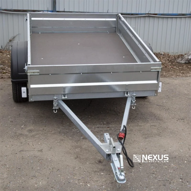 Pickup Truck Can Be Towed Hook Type Mobile Van Trailer