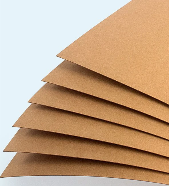 White and Brown Kraft Paper for Making Bags and Wrapping Food