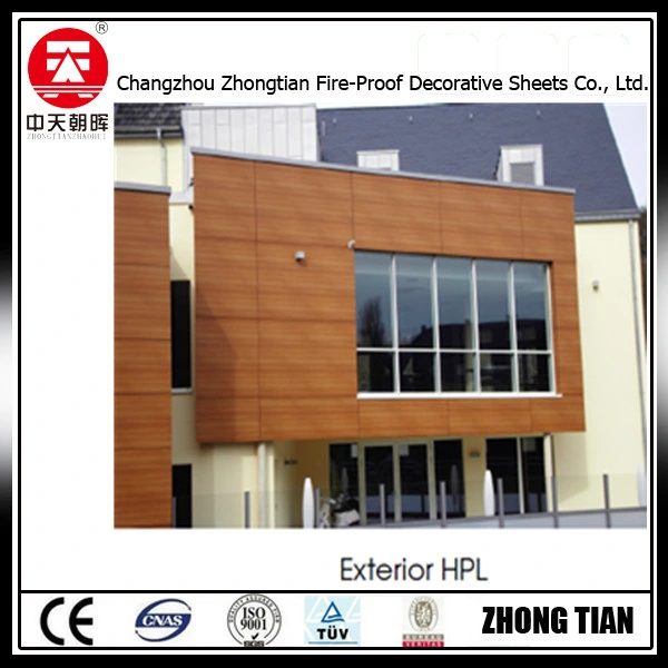 Waterproof Decorative HPL Laminate Sheets Exterior Laminate for Facade