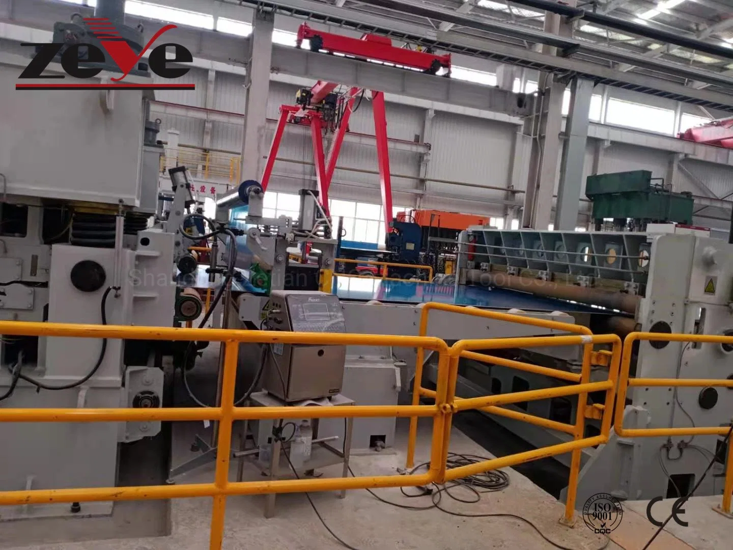 Auto Plate and Beam Steel Plate Cutting Coli Shearing Cut to Length Flying Shear