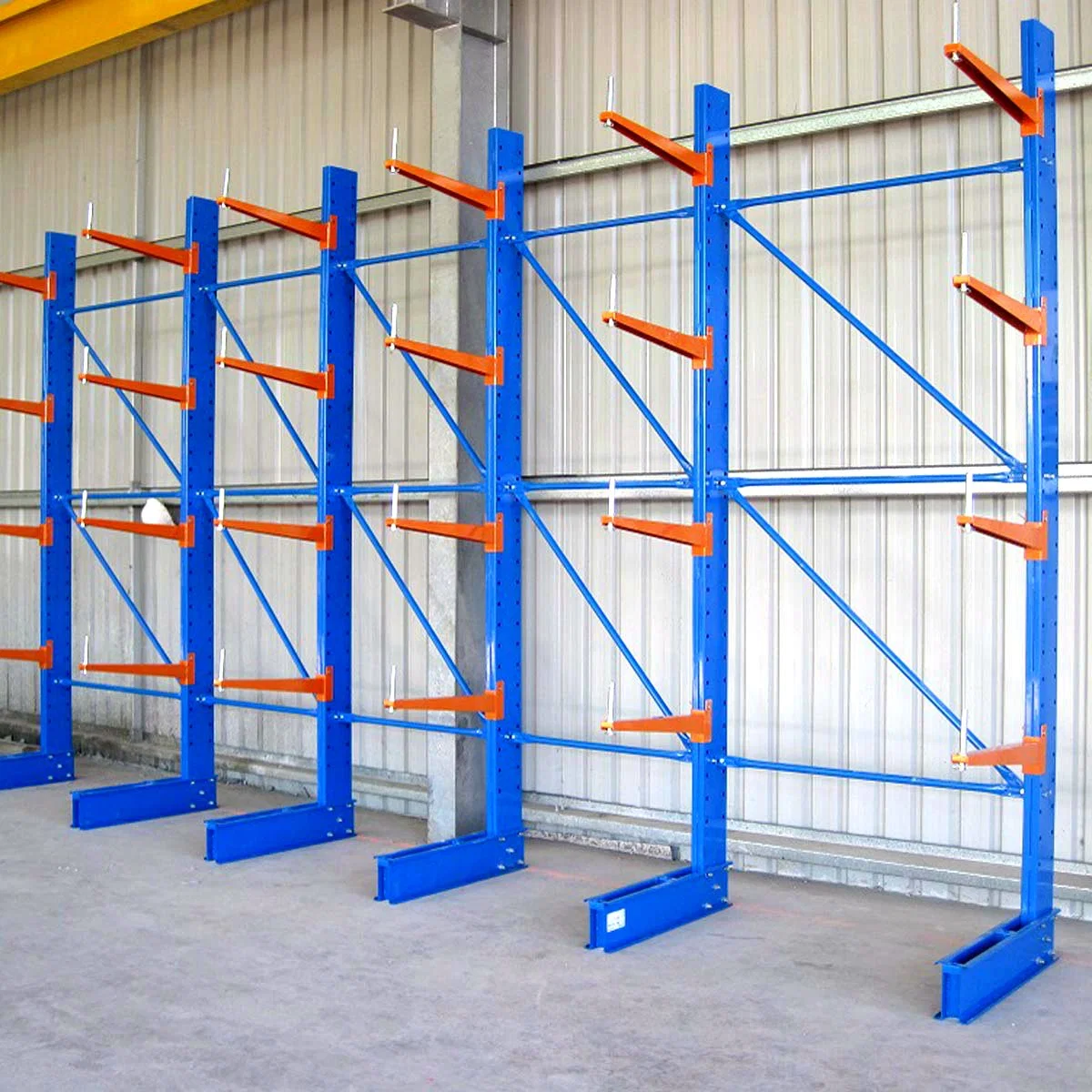 Pipe Building Material Warehouse Storgae Light Duty Cantilever Racking