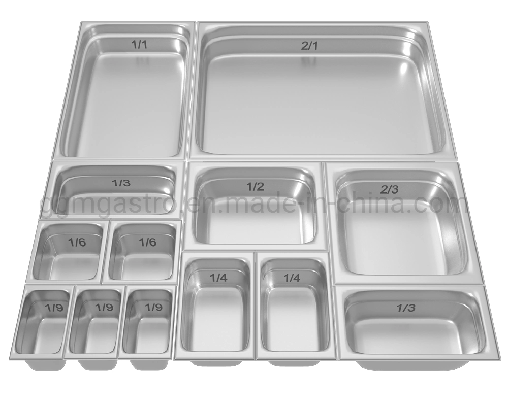 Wholesale/Supplier Hotel and Restaurant Supplies Food Container Stainless Steel Gn Pan