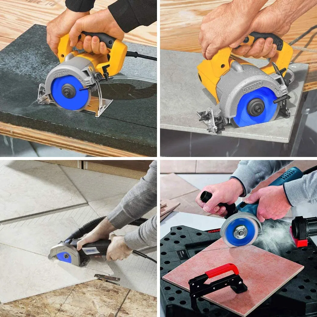 X Teeth Wet and Dry Using Diamond Saw Blade for Super Thin Cutting Tile Granite Marble Ceramics