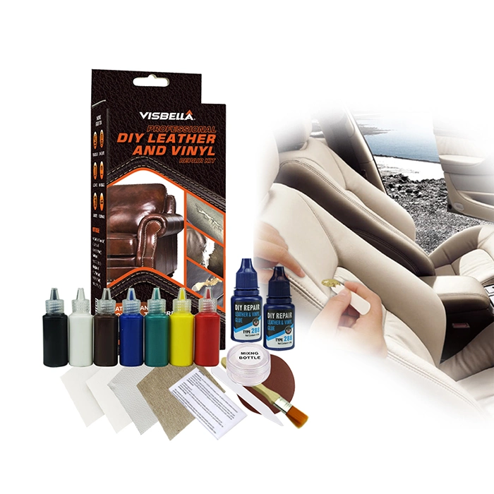 Asiento de coche de alta calidad Kit de reparación de adhesivo de reparación de cuero