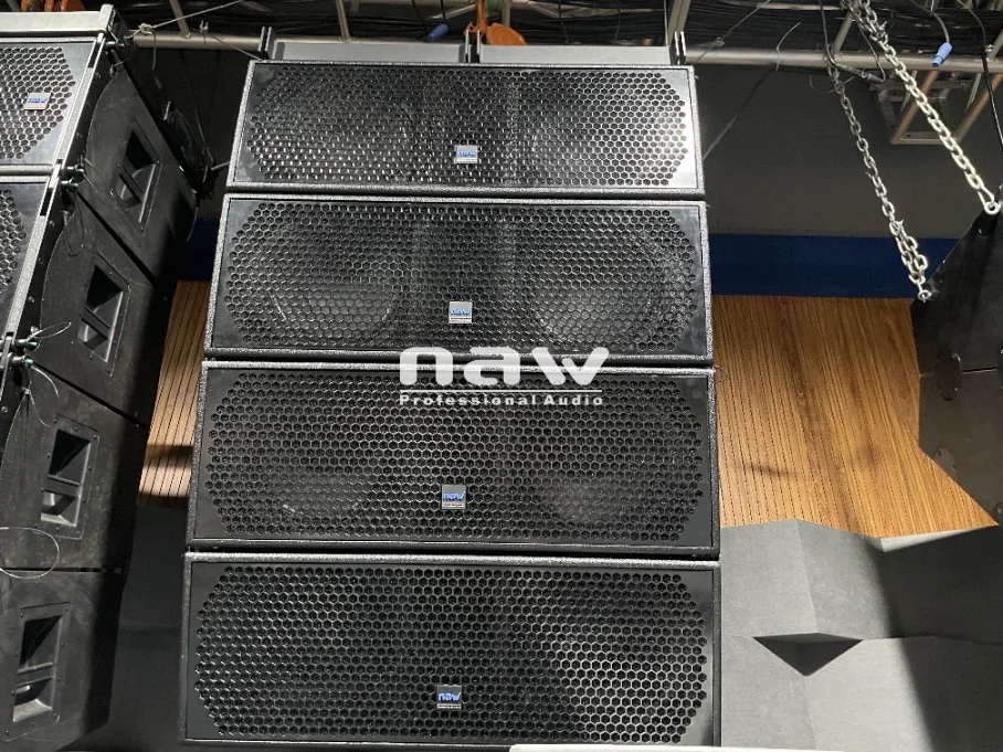 Naw 2 Way Dual 12 Inch Outdoor Concert Sound System Speaker Line Array