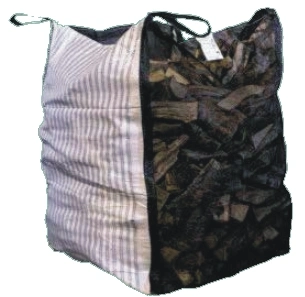 Breathable Copper Firewood Mesh Big Bag Ventilated Sack Mesh Fire Wood Bags Vented 1000kg Bag Firewood Felt