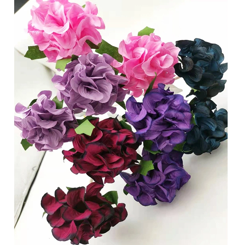 100% Handmade Colorful Paper Flowers Sola Wood Flowers for Perfume