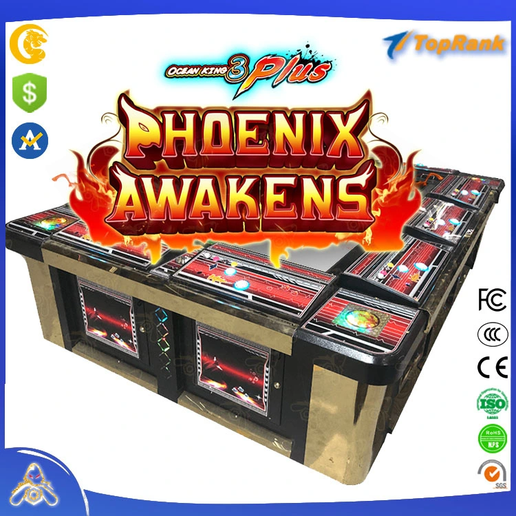 2023 USA Popular Hot Sale High Profit High Holding Wholesale Customized Skill Fishing Shooting Fish Gambling Game Phoenix Awakens