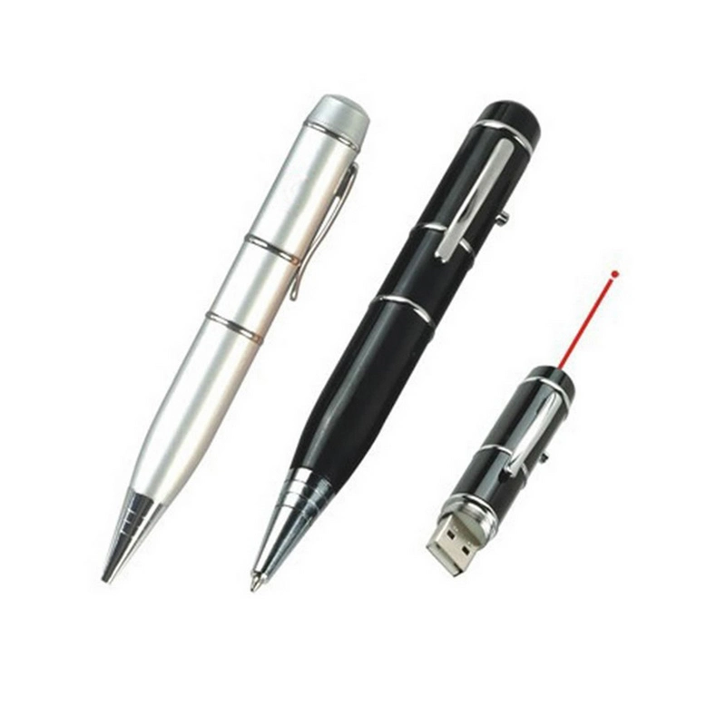 Good Elegant Promotion Pen USB Flash Memory Pen Driver with Laser