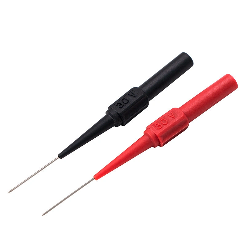 30V Diagnostic Tools Multimeter Test Lead Extention Back Piercing Needle Tip Probes Auto Tools Automotive Auto Kit Machine