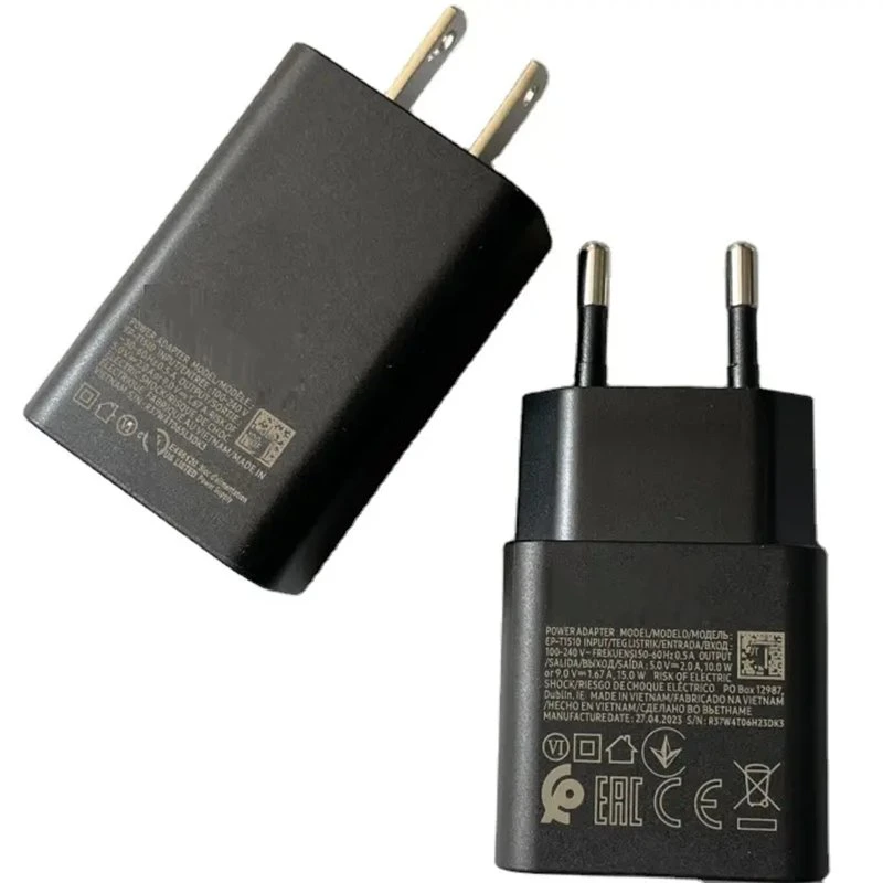 Original T1510 15W Pd Netzteil für Samsung S23 Ultra US EU-Ladegerät Stecker USB-C Wandladegerät für Samsung S22 S21