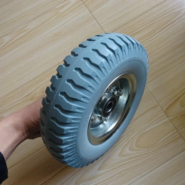 8inch PU Foam Material Small Wheels mit Metal Rim