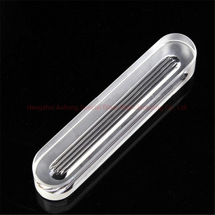 Factory Direct Sale Transparent Grooved Level Gauge Glass