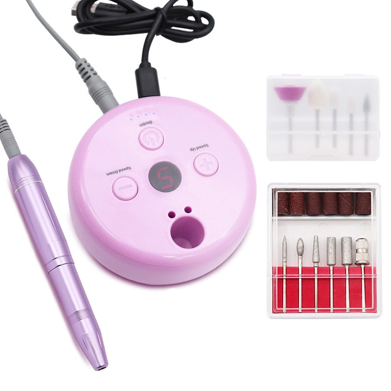 Electric Nail Drill Set USB Manicure Pen Sander Polisher Pedicure Manicure Cutter Polish Remover Nails Sander