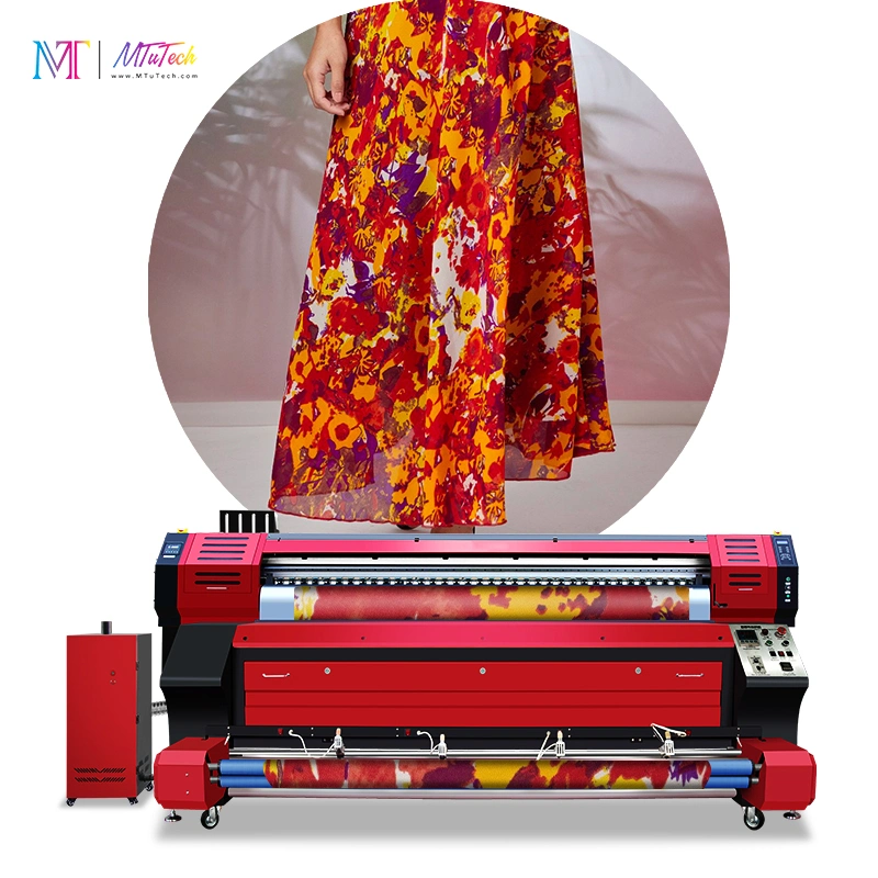 High quality/High cost performance  Digital Large Format Inkjet Textile Printer for 3D Bedding with Two Dx5 Printheads