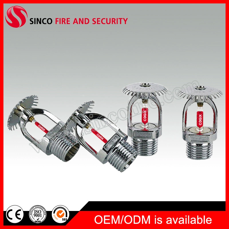 68 Celsius Degree 1/2 Inch Upright Type Fire Sprinkler