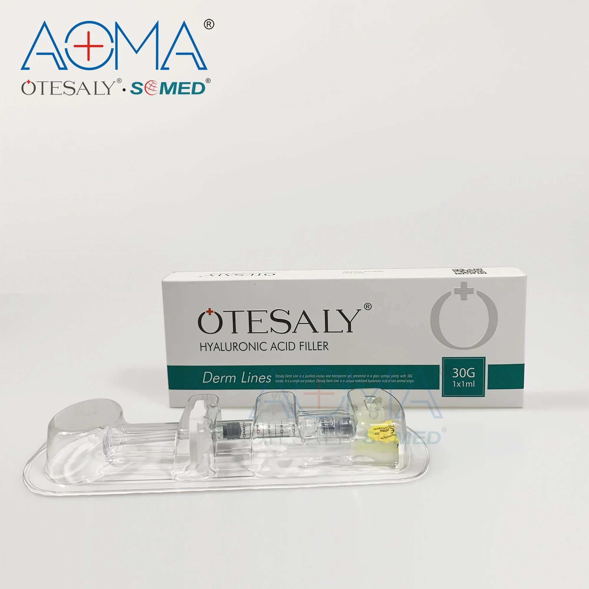 CE Certified Otesaly Injectable Cross Linked Cheek Lip Hyaluronic Acid Filler Non-Animal Dermal Filler Injections