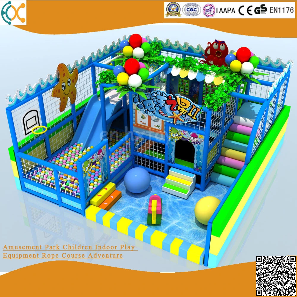 Newest Children Soft Indoor Playground Equipment with Trampoline Park