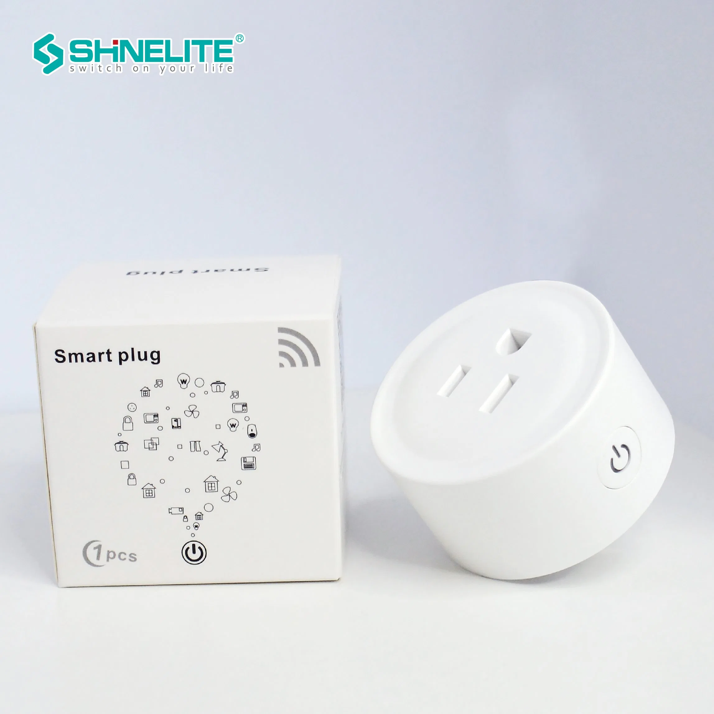Shinelite Tuya APP US Typ Wandstecker WiFi Smart Plug