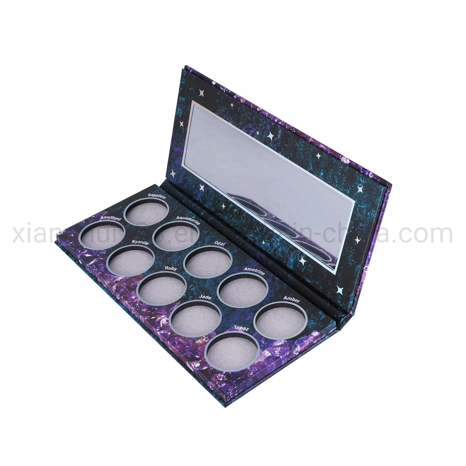 Luxury Fashion Eyeshadow Case Paper Packaging Box Empty Eyeshadow Palette Box