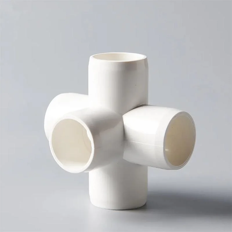 Factory Best Sale DIN Pn10 PVC Pipe Fittings Reducer Tee Equal Tee