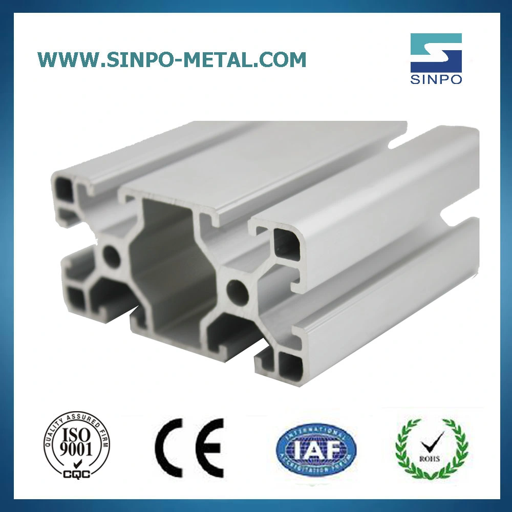 OEM Al6063-T5/T6 Electrophoresis Coating Aluminum Profile for Building Material/Construction Parts