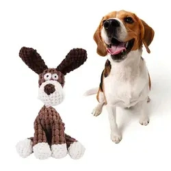 Animais pequenos Animais engraçados Natural Cãozinho mastigante durável brinquedo de cão