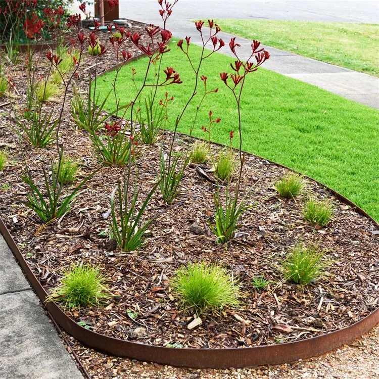 Elevate Your Outdoor Design with Corten Steel Bordering